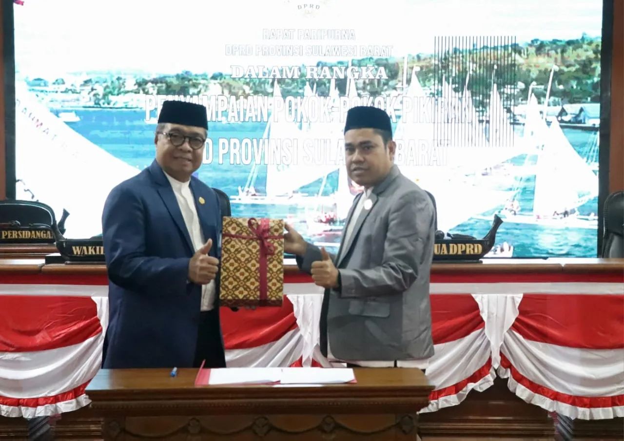 Dokumen Pokir DPRD Diserahkan ke Pemprov Sulbar